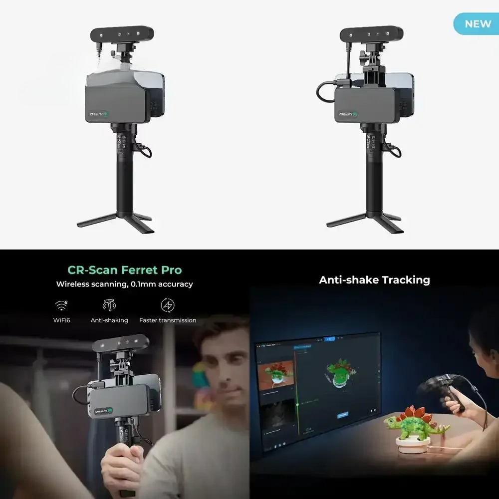 Handheld 3D Scanner High Precision - Profesyonel 3D Tarayıcı, 3D tarama ekipmanları