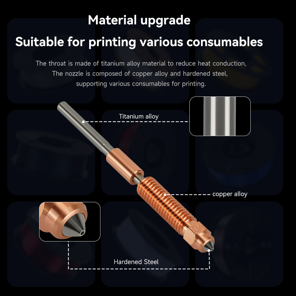 2026 YENİ Hotend Creality K1C  - High Flow Ceramic Hotend incelemesi ve fiyatı